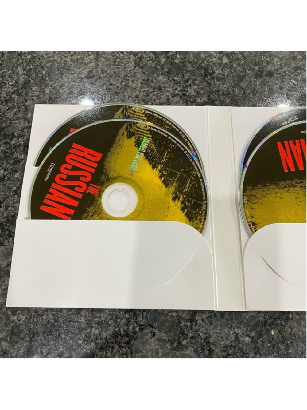 James Patterson The Russian audiobook Cd - Picture 3 of 4